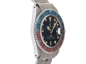 Thumbnail von Rolex GMT-Master rot blau Pepsi Ref.1675 1969 Full Set original Vintage GMT Master Pepsi open 6/9
