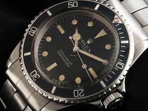 Thumbnail von Rolex Submariner (No Date) Ref.5513 1968 Full Set Original Vintage Submariner No Date meters first