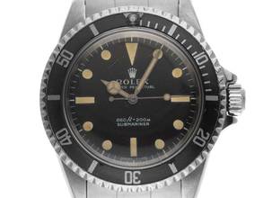 Thumbnail von Rolex Submariner (No Date) Ref.5513 1969 Full Set Original Vintage Submariner No Date feet first