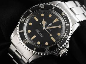 Thumbnail von Rolex Submariner (No Date) Ref.5513 1969 Full Set Original Vintage Submariner No Date feet first