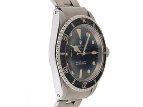 Thumbnail von Rolex Submariner (No Date) Ref.5513 1969 Full Set Original Vintage Submariner No Date feet first