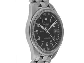 Thumbnail von Glashütte Original Navigator Ref.11-03-30-70-74 1996 original box very good vintage navigator