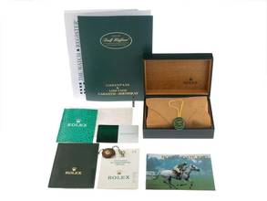 Rolex Datejust 36 Ref.16233 1996 LC 100 Full Set very good Vintage Datejust Green Dial