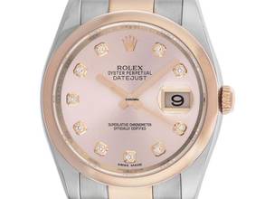 Rolex Datejust 36 Ref.116201 2016 Full Set like new vintage Datejust diamonds