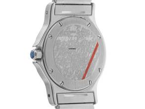 Thumbnail von Cartier Santos Octagon Ref.187902 1993 original Box sehr gut Vintage Santos Octagon GM großes Modell