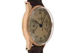 Thumbnail von Breitling Premier Ref.760789 1955 original Box sehr gut Vintage Premier 18kt Roségold