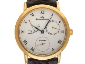Jaeger-LeCoultre Gentilhomme Ref.155.140.930 1996 Full Set very good Vintage Gentilhomme 18kt yellow gold