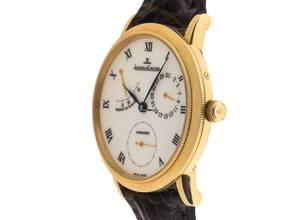 Thumbnail von Jaeger-LeCoultre Gentilhomme Ref.155.140.930 1996 Full Set very good Vintage Gentilhomme 18kt yellow gold