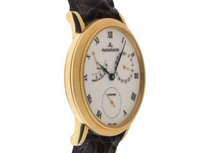 Thumbnail von Jaeger-LeCoultre Gentilhomme Ref.155.140.930 1996 Full Set very good Vintage Gentilhomme 18kt yellow gold