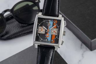 Thumbnail von TAG Heuer Monaco Calibre 12 Gulf Edition Ref. CAW2113.FC6250 Limited