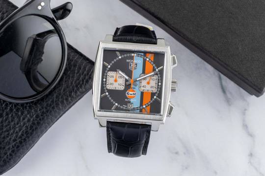  TAG Heuer Monaco Calibre 12 Gulf Edition Ref. CAW2113.FC6250 Limited 