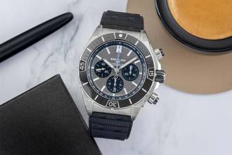 Thumbnail von Breitling Chronomat B01 44 Titanium Automatic Men's Watch Ref. EB0136251M1S1 B&P New