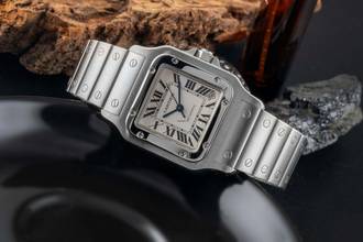 Thumbnail von Cartier Santos Galbée Steel Automatic Men's Watch Ref. W20098D6 Classic