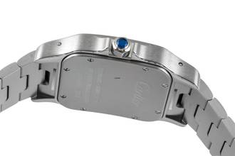 Thumbnail von Cartier Santos Galbée Steel Automatic Men's Watch Ref. W20098D6 Classic