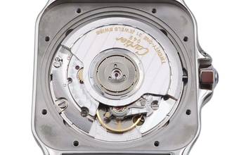 Thumbnail von Cartier Santos Galbée Steel Automatic Men's Watch Ref. W20098D6 Classic