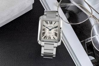 Thumbnail von Cartier Tank Anglaise XL Steel Automatic Men's Watch Ref. W5310008
