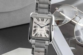 Thumbnail von Cartier Tank Anglaise XL Steel Automatic Men's Watch Ref. W5310008