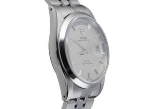 Thumbnail von Tudor Prince Date Day Linen Dial Edelstahl Automatik Herren Ref. 76200