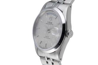Thumbnail von Tudor Prince Date Day Linen Dial Edelstahl Automatik Herren Ref. 76200