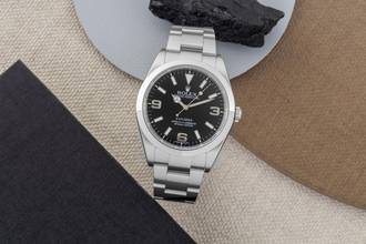 Rolex Explorer 39 Oyster Perpetual stainless steel automatic Ref. 214270 classic