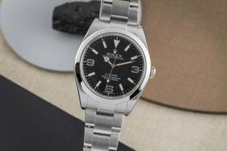 Thumbnail von Rolex Explorer 39 Oyster Perpetual Edelstahl Automatik Ref. 214270 Klassiker
