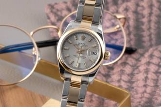 Thumbnail von Rolex Lady-Datejust Stahl / Gold Oyster Perpetual Ref. 179163 Klassiker