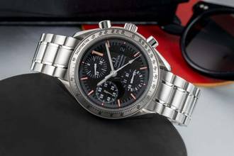 Thumbnail von Omega Speedmaster Racing Schumacher Chronograph Limited Edition Ref. 3519.50.00