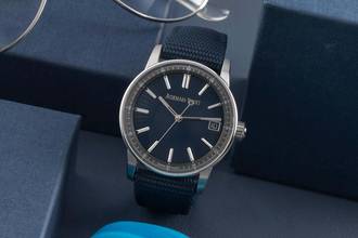 Thumbnail von Audemars Piguet Code 11.59 Blue Dial Ref.15210ST.OO.A348KB.01 B&P