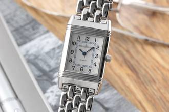 Thumbnail von Jaeger-LeCoultre Reverso Lady Steel Quartz Ladies' Watch Ref. Q2618420 260.8.08 Papers