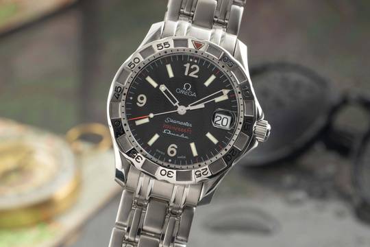  Omega Seamaster Omegamatic 200M Black Dial Edelstahl Herrenuhr Ref. 2516.50.00 