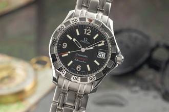 Omega Seamaster Omegamatic 200M Black Dial Stainless Steel Men's Watch Ref. 2516.50.00