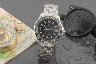 Thumbnail von Omega Seamaster Omegamatic 200M Black Dial Stainless Steel Men's Watch Ref. 2516.50.00