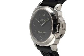 Thumbnail von Panerai Luminor Base Manual Wind Stainless Steel Men's Watch Ref. PAM00112