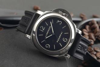 Thumbnail von Panerai Luminor Base Manual Wind Stainless Steel Men's Watch Ref. PAM00112