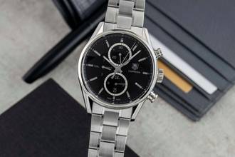 Thumbnail von TAG Heuer Carrera Calibre 1887 Chronograph Stahl Automatik Herrenuhr Ref. CAR2110-0
