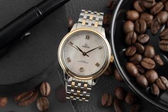 Thumbnail von Omega De Ville Stahl / Gold Automatik Damenuhr Ref. 434.20.34.20.05.002 B&P 2024