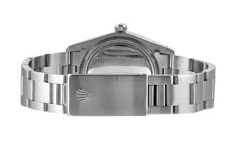 Thumbnail von Rolex Oysterdate Precision Silver Dial Stahl Handaufzug Herrenuhr Ref. 6694 Vintage