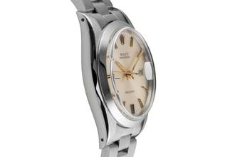 Thumbnail von Rolex Oysterdate Precision Silver Dial Stahl Handaufzug Herrenuhr Ref. 6694 Vintage
