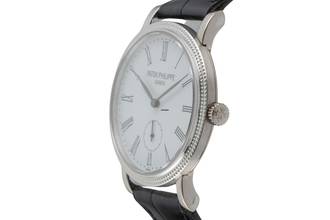 Thumbnail von Patek Philippe Calatrava 18K Weissgold Handaufzug Ref. 7119/1 Klassiker