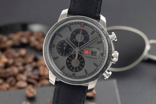  Chopard Mille Miglia GTS Chronograph Stahl Automatik Ref. 168607-3002 B&P 2024 