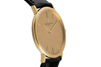 Thumbnail von Vacheron Constantin Patrimony 18k (0,750) Gold Handaufzug Herrenuhr Ref. 31039