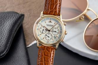Thumbnail von Jaeger-LeCoultre Odysseus Chronograph 18K (0,750) Gold Herrenuhr Ref. 165.7.30