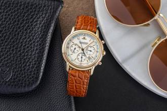 Thumbnail von Jaeger-LeCoultre Odysseus Chronograph 18K (0,750) Gold Herrenuhr Ref. 165.7.30