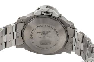 Thumbnail von Panerai Luminor Power Reserve Stahl / Titan Automatik Herrenuhr Ref PAM00171 B&P