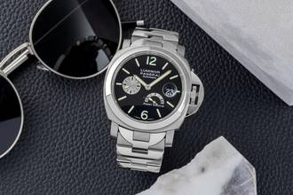Thumbnail von Panerai Luminor Power Reserve Stahl / Titan Automatik Herrenuhr Ref PAM00171 B&P