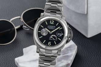 Thumbnail von Panerai Luminor Power Reserve Stahl / Titan Automatik Herrenuhr Ref PAM00171 B&P