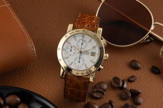 Thumbnail von Girard Perregaux GP 7000 Chronograph 18k Gold Automatik Herrenuhr Ref. 7050