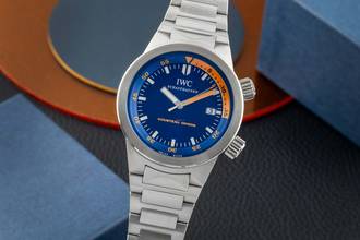 Thumbnail von IWC Aquatimer Automatic Cousteau Divers Limited Edition Automatik Herrenuhr IW354806 B&P