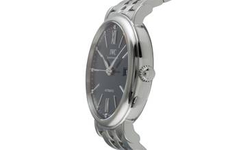 Thumbnail von IWC Portofino Automatic Green Diamonds Dial Edelstahl Automatik Herrenuhr Ref. IW458602