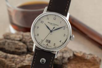 Bruno Söhnle Glashütte Bergamo Big Steel Quartz Men's Watch Ref. 17-13234-131